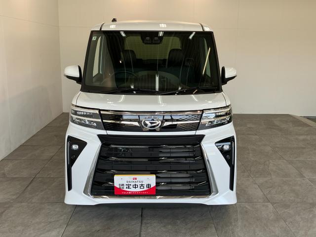タントカスタムＲＳ　ターボ　９型ディスプレイオーディオ　クルコン衝突被害軽減ブレーキ　コーナーセンサー　９型ディスプレイオーディオ　Ｂｌｕｅｔｏｏｔｈ　ＵＳＢ　バックカメラ　両側電動スライドドア　前席シートヒーター　ＬＥＤ　クルコン　スマートキー　ターボ（滋賀県）の中古車