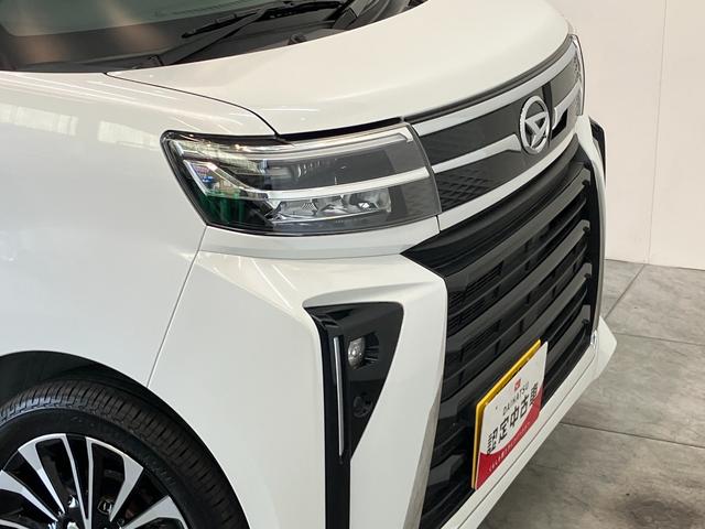 タントカスタムＲＳ　ターボ　９型ディスプレイオーディオ　クルコン衝突被害軽減ブレーキ　コーナーセンサー　９型ディスプレイオーディオ　Ｂｌｕｅｔｏｏｔｈ　ＵＳＢ　バックカメラ　両側電動スライドドア　前席シートヒーター　ＬＥＤ　クルコン　スマートキー　ターボ（滋賀県）の中古車