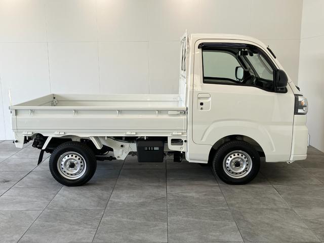 ハイゼットトラックＥＸＴ　４ＷＤ　ＣＶＴ車　デフロック　荷台作業灯衝突被害軽減ブレーキ　コーナーセンサー　パートタイム４ＷＤ　デフロック　Ｂｌｕｅｔｏｏｔｈ／ＵＳＢチューナー　ドラレコ　スマートキー　パワーウインドウ　ＬＥＤ　荷台作業灯　４枚リーフスプリング（滋賀県）の中古車