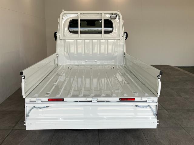 ハイゼットトラックＥＸＴ　４ＷＤ　ＣＶＴ車　デフロック　荷台作業灯衝突被害軽減ブレーキ　コーナーセンサー　パートタイム４ＷＤ　デフロック　Ｂｌｕｅｔｏｏｔｈ／ＵＳＢチューナー　ドラレコ　スマートキー　パワーウインドウ　ＬＥＤ　荷台作業灯　４枚リーフスプリング（滋賀県）の中古車