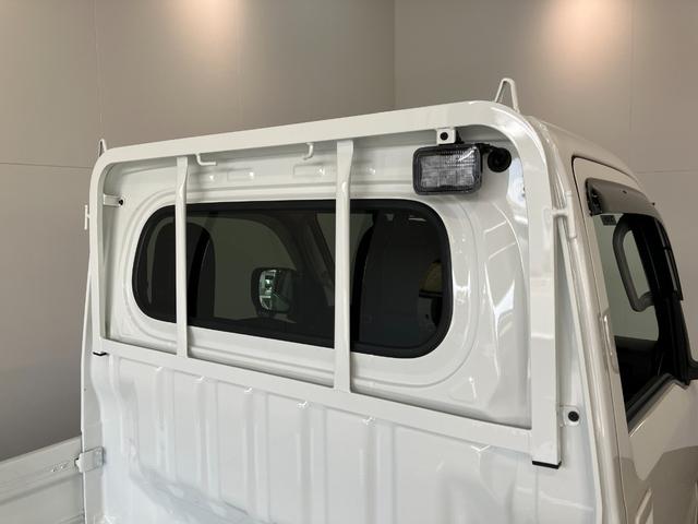 ハイゼットトラックＥＸＴ　４ＷＤ　ＣＶＴ車　デフロック　荷台作業灯衝突被害軽減ブレーキ　コーナーセンサー　パートタイム４ＷＤ　デフロック　Ｂｌｕｅｔｏｏｔｈ／ＵＳＢチューナー　ドラレコ　スマートキー　パワーウインドウ　ＬＥＤ　荷台作業灯　４枚リーフスプリング（滋賀県）の中古車