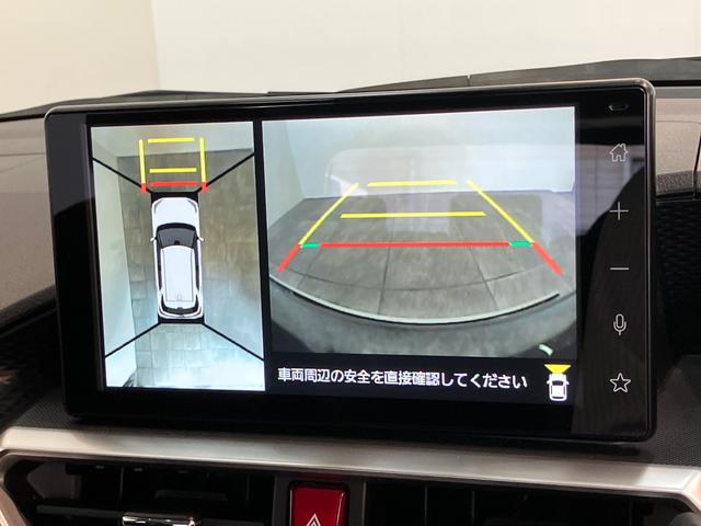 ロッキープレミアムG HEV 9型ディスプレイオーディオ Pカメラ衝突被害軽減ブレーキ コーナーセンサー 9型ディスプレイオーディオ フルセグ Bluetooth USB パノラマカメラ 前後ドラレコ 前席シートヒーター LED レーダークルーズコントロール(滋賀県)の中古車