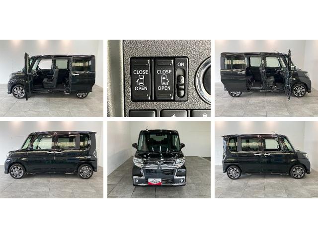 タントカスタムＲＳトップエディションリミテッドＳＡ３　ターボ　ナビ衝突被害軽減ブレーキ　フルセグナビ　Ｂｌｕｅｔｏｏｔｈ　ＤＶＤ　ＵＳＢ　バックカメラ　ドラレコ　ＥＴＣ　両側電動スライド　シートヒーター　ＬＥＤ　スマートキー　エコアイドル　タイヤ４本新品交換済み（滋賀県）の中古車