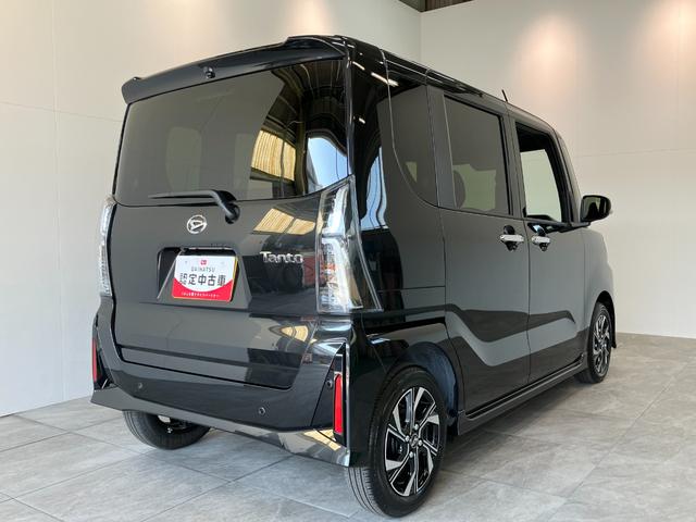 タントカスタムＸリミテッド　９型Ｄ．Ａ　届出済未使用車衝突被害軽減ブレーキ　コーナーセンサー　９型ディスプレイオーディオ　Ｂｌｕｅｔｏｏｔｈ　ＵＳＢ　バックカメラ　両側電動スライドドア　前席シートヒーター　ＬＥＤ　レーダークルコン　スマートキー（滋賀県）の中古車