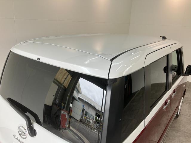 ムーヴキャンバスストライプスG 両側パワスラ シートヒーター 届出済未使用車衝突被害軽減ブレーキ コーナーセンサー バックカメラ(ナビ装着時用) 両側電動スライドドア 前席シートヒーター 電動パーキングブレーキ LED オートライト オートエアコン スマートキー エコアイドル(滋賀県)の中古車