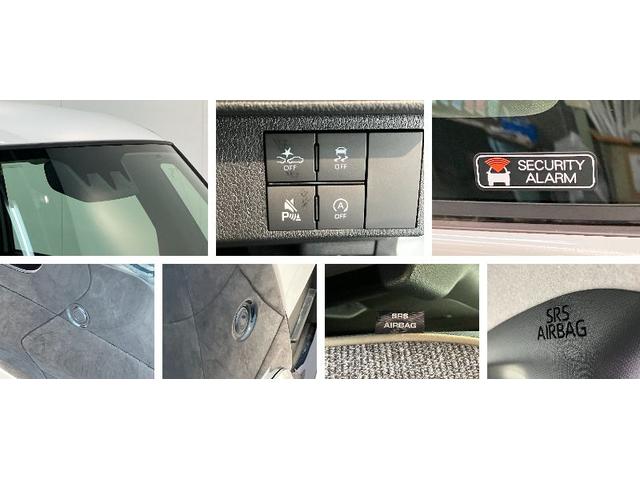 ムーヴキャンバスストライプスG 両側電動スライドドア 届出済未使用車衝突被害軽減ブレーキ コーナーセンサー バックカメラ(ナビ装着時用) 両側電動スライドドア 前席シートヒーター 電動パーキングブレーキ LED オートライト オートエアコン スマートキー エコアイドル(滋賀県)の中古車