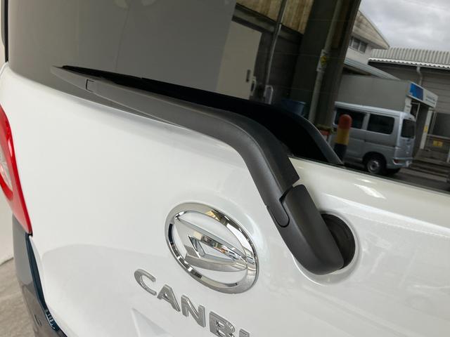ムーヴキャンバスストライプスG 両側電動スライドドア 届出済未使用車衝突被害軽減ブレーキ コーナーセンサー バックカメラ(ナビ装着時用) 両側電動スライドドア 前席シートヒーター 電動パーキングブレーキ LED オートライト オートエアコン スマートキー エコアイドル(滋賀県)の中古車
