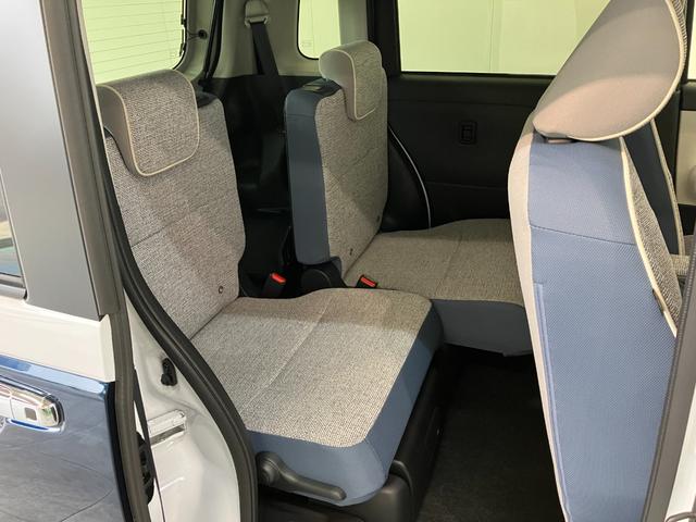 ムーヴキャンバスストライプスG 両側電動スライドドア 届出済未使用車衝突被害軽減ブレーキ コーナーセンサー バックカメラ(ナビ装着時用) 両側電動スライドドア 前席シートヒーター 電動パーキングブレーキ LED オートライト オートエアコン スマートキー エコアイドル(滋賀県)の中古車