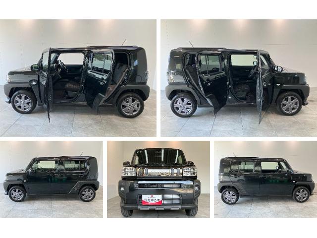 タフトＧダーククロムベンチャー　９Ｄ．Ａ　クルコン　届出済未使用車衝突被害軽減ブレーキ　コーナーセンサー　９型ディスプレイオーディオ　フルセグ　Ｂｌｕｅｔｏｏｔｈ　ＵＳＢ　バックカメラ　前席シートヒーター　ＬＥＤ　オートライト　レーダークルーズコントロール（滋賀県）の中古車