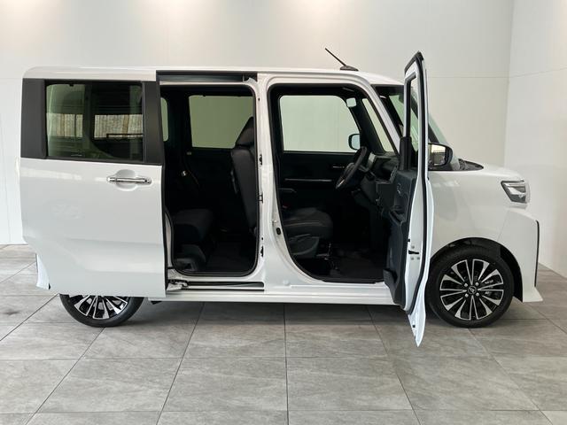 タントカスタムRSリミテッド ターボ 9型D.A 届出済未使用車衝突被害軽減ブレーキ コーナーセンサー 9型ディスプレイオーディオ Bluetooth USB バックカメラ 両側電動スライドドア 前席シートヒーター LED クルコン スマートキー ターボ(滋賀県)の中古車