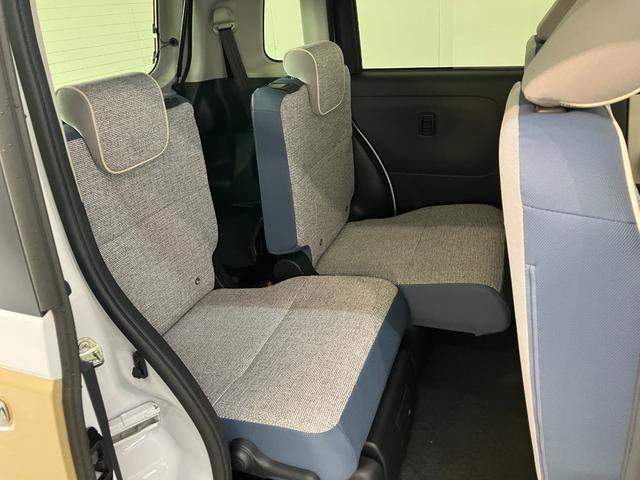 ムーヴキャンバスストライプスG 9型ディスプレイオーディオ 届出済未使用車衝突被害軽減ブレーキ コーナーセンサー 9型ディスプレイオーディオ フルセグ Bluetooth USB バックカメラ 両側電動スライドドア 前席シートヒーター LED ワイヤレス充電器 エコアイドル(滋賀県)の中古車