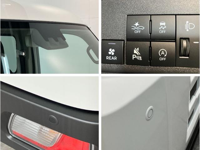 ハイゼットカーゴＤＸ　４ＷＤ　コーナーセンサー　ＡＭ／ＦＭラジオ　キーレス衝突被害軽減ブレーキ　スマアシ　パートタイム４ＷＤ　コーナーセンサー　前席パワーウインドウ　ＡＭ／ＦＭステレオ　両側スライドドア　オートライト　マニュアルレベリング　キーレスエントリー（滋賀県）の中古車