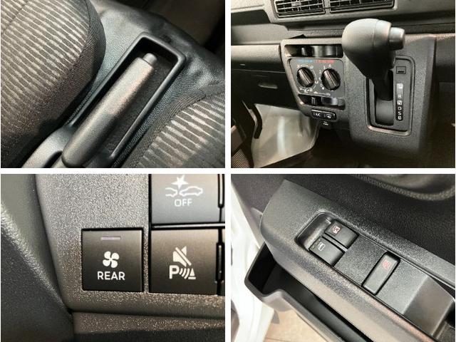 ハイゼットカーゴＤＸ　４ＷＤ　コーナーセンサー　ＡＭ／ＦＭラジオ　キーレス衝突被害軽減ブレーキ　スマアシ　パートタイム４ＷＤ　コーナーセンサー　前席パワーウインドウ　ＡＭ／ＦＭステレオ　両側スライドドア　オートライト　マニュアルレベリング　キーレスエントリー（滋賀県）の中古車