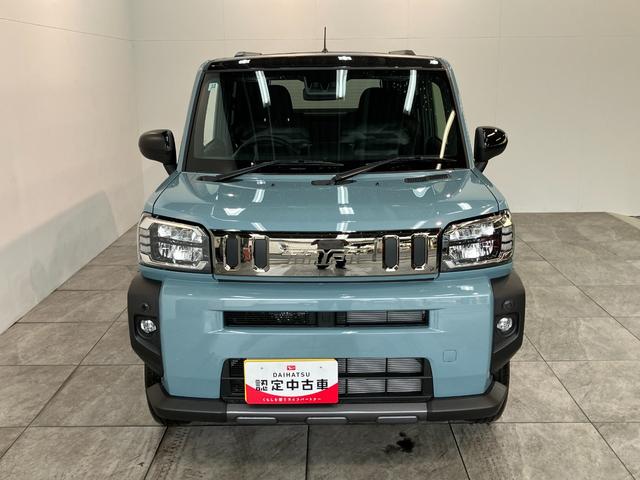 タフトGダーククロムベンチャー レーダークルコン 届出済未使用車衝突被害軽減ブレーキ コーナーセンサー バックカメラ(ナビ装着時用) 前席シートヒーター 電動パーキング スカイフィールトップ LED オートライト オートエアコン スマートキー エコアイドル(滋賀県)の中古車