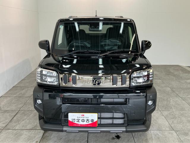 タフトGダーククロムベンチャー レーダークルコン 届出済未使用車衝突被害軽減ブレーキ コーナーセンサー バックカメラ(ナビ装着時用) 前席シートヒーター 電動パーキング LED オートライト オートエアコン レーダークルーズコントロール スマートキー エコアイドル(滋賀県)の中古車