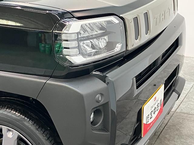 タフトGダーククロムベンチャー レーダークルコン 届出済未使用車衝突被害軽減ブレーキ コーナーセンサー バックカメラ(ナビ装着時用) 前席シートヒーター 電動パーキング LED オートライト オートエアコン レーダークルーズコントロール スマートキー エコアイドル(滋賀県)の中古車