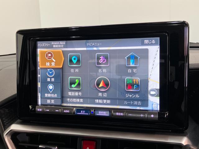 ロッキープレミアムＧ　ＨＥＶ　９型ナビ　パノラマカメラ　前後ドラレコ衝突被害軽減ブレーキ　コーナーセンサー　９型フルセグナビ　Ｂｌｕｅｔｏｏｔｈ　ＤＶＤ　ＵＳＢ　パノラマカメラ　ドラレコ　ＥＴＣ　前席シートヒーター　電動パーキング　ＬＥＤ　レーダークルーズコントロール（滋賀県）の中古車