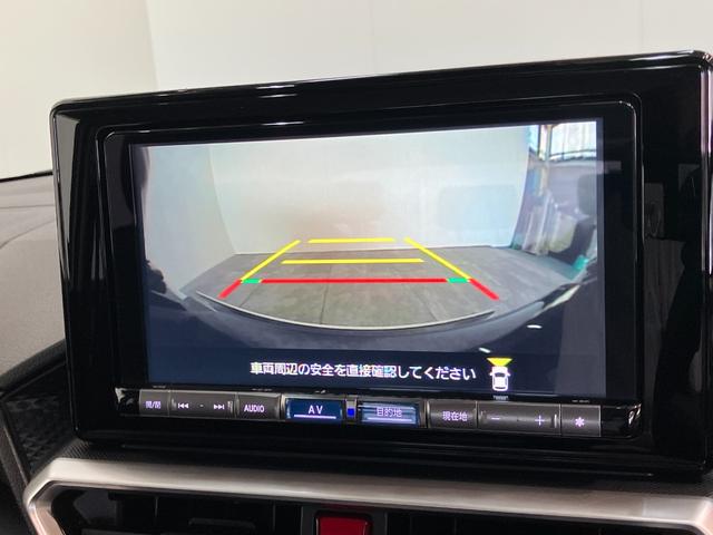 ロッキープレミアムＧ　ＨＥＶ　９型ナビ　パノラマカメラ　前後ドラレコ衝突被害軽減ブレーキ　コーナーセンサー　９型フルセグナビ　Ｂｌｕｅｔｏｏｔｈ　ＤＶＤ　ＵＳＢ　パノラマカメラ　ドラレコ　ＥＴＣ　前席シートヒーター　電動パーキング　ＬＥＤ　レーダークルーズコントロール（滋賀県）の中古車