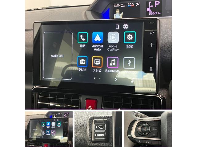 タントカスタムＲＳターボ　９型ディスプレイオーディオ　前後ドラレコ衝突被害軽減ブレーキ　コーナーセンサー　９型ディスプレイオーディオ　Ｂｌｕｅｔｏｏｔｈ　ＵＳＢ　バックカメラ　前後ドラレコ　両側電動スライドドア　シートヒーター　ＬＥＤ　レーダークルコン　スマートキー（滋賀県）の中古車