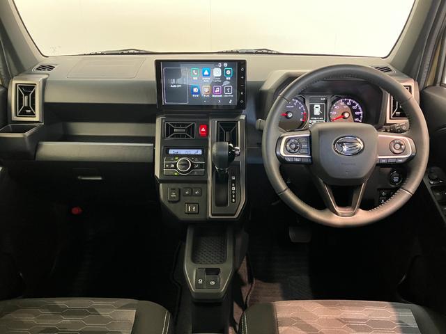 タフトＧダーククロムベンチャー　９型ディスプレイオーディオ衝突被害軽減ブレーキ　コーナーセンサー　９型ディスプレイオーディオ　フルセグ　Ｂｌｕｅｔｏｏｔｈ　ＵＳＢ　バックカメラ　シートヒーター　電動パーキング　ＬＥＤ　オートライト　クルコン　オートエアコン（滋賀県）の中古車