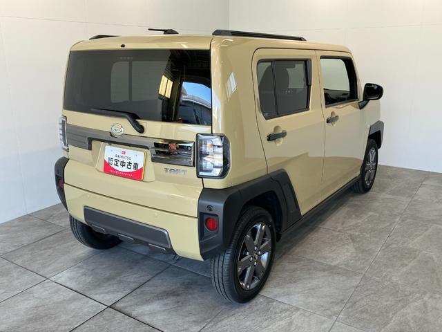 タフトＧダーククロムベンチャー　９型ディスプレイオーディオ衝突被害軽減ブレーキ　コーナーセンサー　９型ディスプレイオーディオ　フルセグ　Ｂｌｕｅｔｏｏｔｈ　ＵＳＢ　バックカメラ　シートヒーター　電動パーキング　ＬＥＤ　オートライト　クルコン　オートエアコン（滋賀県）の中古車