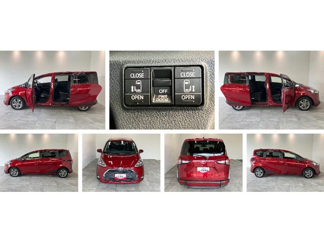シエンタG 車いす仕様車スロープタイプ3 助手席セカンドシート付トヨタセーフティセンス フルセグナビ DVD再生 Bluetooth バックカメラ 前後ドラレコ ETC TVコントロール ハンドルヒーター シートヒーター オートライト スマートキー エコアイドル(滋賀県)の中古車