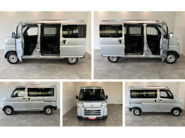 ハイゼットカーゴＤＸ　４ＷＤ　ＣＶＴ車　コーナーセンサー　キーレス　前席ＰＷ衝突被害軽減ブレーキ　スマアシ　コーナーセンサー　キーレス　前席パワーウインドウ　ＡＭ／ＦＭステレオ　両側スライドドア　キーレスエントリー　マニュアルレベリング　パートタイム４ＷＤ（滋賀県）の中古車