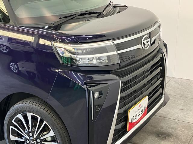 タントカスタムＲＳ　ＩＤＬＥレス　ターボ　ナビ　Ｐカメラ　クルコン衝突被害軽減ブレーキ　コーナーセンサー　フルセグナビ　Ｂｌｕｅｔｏｏｔｈ　ＤＶＤ再生　ＵＳＢ　パノラマカメラ　両側電動スライドドア　前席シートヒーター　ＬＥＤ　レーダークルコン　スマートキー　ターボ（滋賀県）の中古車