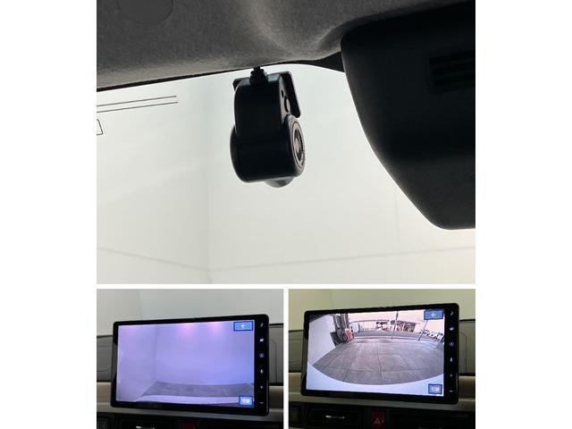 ムーヴキャンバスストライプスＧ　１０型ナビ　バックカメラ　前後ドラレコ衝突被害軽減ブレーキ　コーナーセンサー　１０型フルセグナビ　Ｂｌｕｅｔｏｏｔｈ　ＵＳＢ　バックカメラ　前後ドラレコ　両側電動スライドドア　前席シートヒーター　ＬＥＤ　オートエアコン　ＬＥＤ　電格ミラー（滋賀県）の中古車