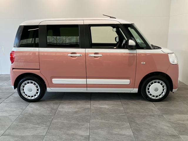 ムーヴキャンバスストライプスＧ　１０型ナビ　バックカメラ　前後ドラレコ衝突被害軽減ブレーキ　コーナーセンサー　１０型フルセグナビ　Ｂｌｕｅｔｏｏｔｈ　ＵＳＢ　バックカメラ　前後ドラレコ　両側電動スライドドア　前席シートヒーター　ＬＥＤ　オートエアコン　ＬＥＤ　電格ミラー（滋賀県）の中古車