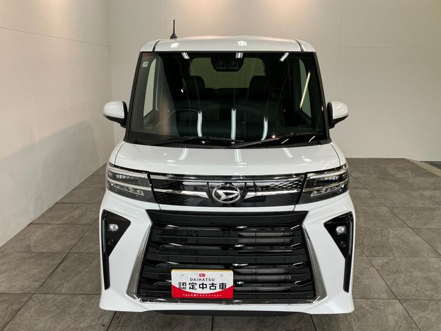 タントカスタムXリミテッド レーダークルコン 届出済未使用車衝突被害軽減ブレーキ コーナーセンサー バックカメラ(ナビ装着時用) ETC 両側電動スライドドア 前席シートヒーター LED オートライト オートエアコン クルーズコントロール スマートキー(滋賀県)の中古車