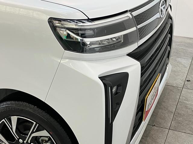 タントカスタムXリミテッド レーダークルコン 届出済未使用車衝突被害軽減ブレーキ コーナーセンサー バックカメラ(ナビ装着時用) ETC 両側電動スライドドア 前席シートヒーター LED オートライト オートエアコン クルーズコントロール スマートキー(滋賀県)の中古車