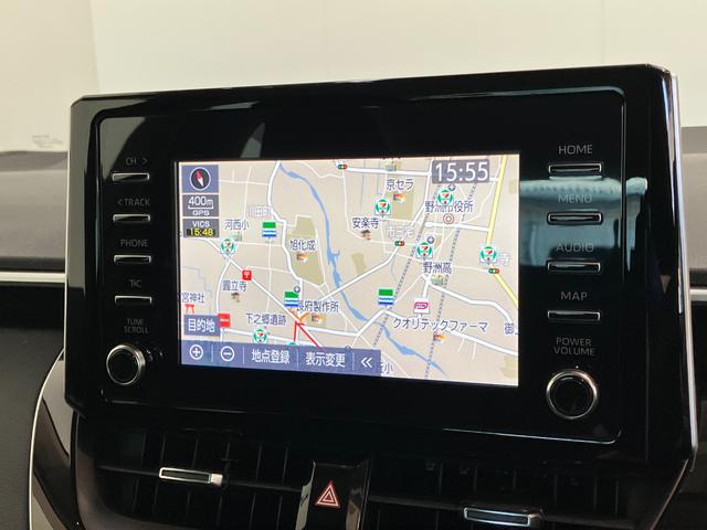 カローラハイブリッド S 純正ナビ バックカメラ ドラレコ クルコントヨタセーフティセンス コーナーセンサー 純正ナビ Bluetooth USB バックカメラ ドラレコ ETC レーダークルーズコントロール LED オートライト オートエアコン ハイブリッド車(滋賀県)の中古車