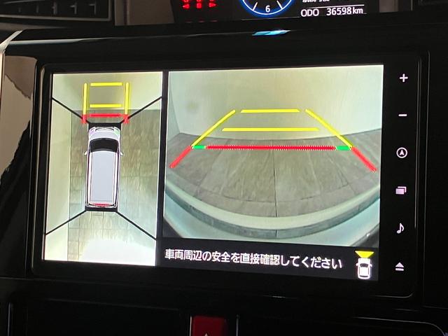 トールカスタムG 4WD 9型ナビ パノラマカメラ 前後ドラレコ衝突被害軽減ブレーキ コーナーセンサー フルセグナビ Bluetooth USB DVD パノラマカメラ ドラレコ 両側電動スライドドア LED レーダークルーズコントロール シートヒーター 4WD(滋賀県)の中古車