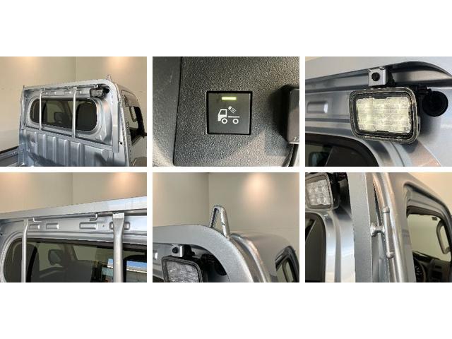 ハイゼットトラックＥＸＴ　４ＷＤ　デフロック　フルセグナビ　ドラレコ　ＬＥＤ衝突被害軽減ブレーキ　コーナーセンサー　フルセグナビ　ＤＶＤ再生　Ｂｌｕｅｔｏｏｔｈ　ＵＳＢ　ドラレコ　ＥＴＣ　ＬＥＤ　オートライト　スマートキー　４枚リーフスプリング　荷台作業灯　４ＷＤ　デフロック（滋賀県）の中古車