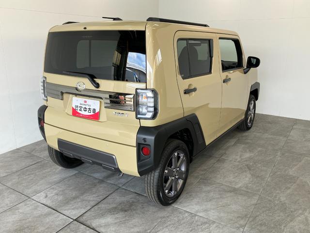 タフトG ダーククロムベンチャー コーナーセンサー 届出済未使用車衝突被害軽減ブレーキ コーナーセンサー バックカメラ(ナビ装着時用) 前席シートヒーター 電動パーキング LED オートライト オートエアコン レーダークルーズコントロール スマートキー エコアイドル(滋賀県)の中古車