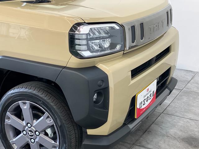 タフトG ダーククロムベンチャー コーナーセンサー 届出済未使用車衝突被害軽減ブレーキ コーナーセンサー バックカメラ(ナビ装着時用) 前席シートヒーター 電動パーキング LED オートライト オートエアコン レーダークルーズコントロール スマートキー エコアイドル(滋賀県)の中古車