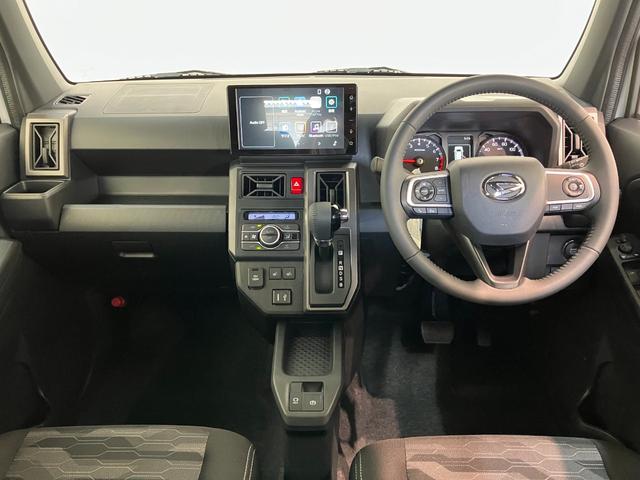 タフトＧターボ　ダーククロムベンチャー　９型Ｄ．Ａ　届出済未使用車衝突被害軽減ブレーキ　コーナーセンサー　ディスプレイオーディオ　フルセグ　Ｂｌｕｅｔｏｏｔｈ　ＵＳＢ　バックカメラ　前席シートヒーター　電動パーキング　ＬＥＤ　オートライト　クルコン　オートエアコン（滋賀県）の中古車