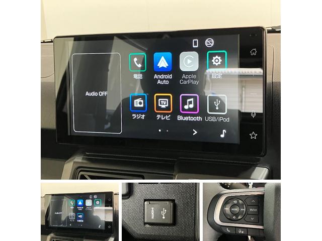 タフトＧターボ　ダーククロムベンチャー　９型Ｄ．Ａ　届出済未使用車衝突被害軽減ブレーキ　コーナーセンサー　ディスプレイオーディオ　フルセグ　Ｂｌｕｅｔｏｏｔｈ　ＵＳＢ　バックカメラ　前席シートヒーター　電動パーキング　ＬＥＤ　オートライト　クルコン　オートエアコン（滋賀県）の中古車