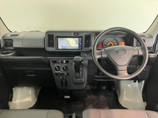 ハイゼットカーゴスペシャルSA3 4WD AT車 フルセグナビ バックカメラ衝突被害軽減ブレーキ スマアシ フルセグナビ DVD再生 Bluetooth USB バックカメラ ドラレコ オートライト マニュアルレベリング 両側スライドドア エコアイドル パートタイム4WD(滋賀県)の中古車