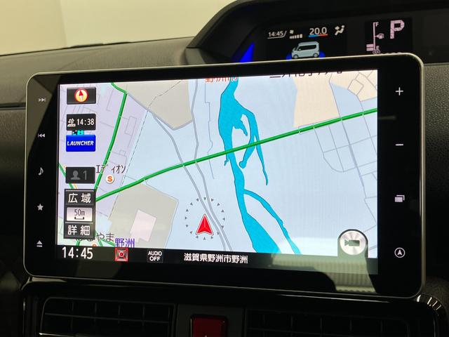 タントカスタムX 9型フルセグナビ パノラマカメラ 前後ドラレコ衝突被害軽減ブレーキ コーナーセンサー 9型フルセグナビ Bluetooth DVD再生 USB パノラマカメラ 前後ドラレコ 両側電動スライドドア 前席シートヒーター LED タイヤ4本新品交換済み(滋賀県)の中古車