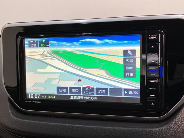 ムーヴＬ　ＳＡ３　４ＷＤ　フルセグナビ　バックカメラ　ＥＴＣ衝突被害軽減ブレーキ　フルセグナビ　ＤＶＤ再生　Ｂｌｕｅｔｏｏｔｈ　バックカメラ　ＥＴＣ　シートヒーター　電動格納式ミラー　マニュアルレベリング　エコアイドル　フルタイム４ＷＤ（滋賀県）の中古車