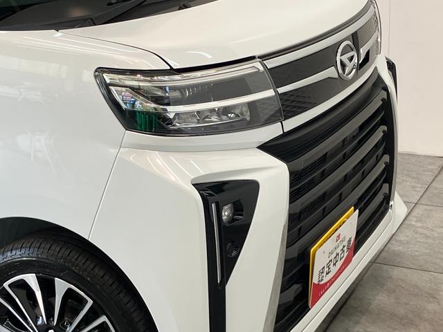 タントカスタムRSリミテッド ターボ クルコン 届出済未使用車衝突被害軽減ブレーキ コーナーセンサー ETC バックカメラ(ナビ装着時用) 両側電動スライドドア 前席シートヒーター LED オートエアコン スマートキー レーダークルーズコントロール エコアイドル(滋賀県)の中古車