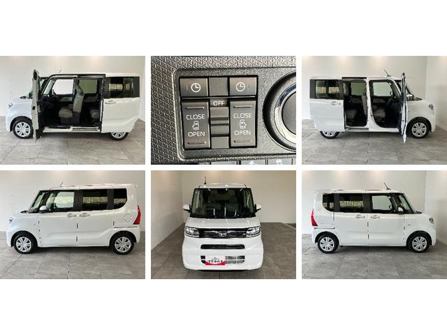 タントＸリミテッド　９型ディスプレイオーディオ　届出済未使用車衝突被害軽減ブレーキ　コーナーセンサー　９型ディスプレイオーディオ　フルセグ　Ｂｌｕｅｔｏｏｔｈ　ＵＳＢ　バックカメラ　両側電動スライドドア　前席シートヒーター　ＬＥＤ　スマートキー　エコアイドル（滋賀県）の中古車