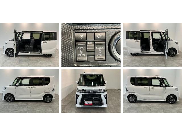 タントカスタムＲＳ　ターボ　フルセグナビ　バックカメラ　ドラレコ衝突被害軽減ブレーキ　コーナーセンサー　フルセグナビ　Ｂｌｕｅｔｏｏｔｈ　ＤＶＤ再生　ＵＳＢ　バックカメラ　前後ドラレコ　両側電動スライドドア　前席シートヒーター　ＬＥＤ　オートライト　スマートキー（滋賀県）の中古車