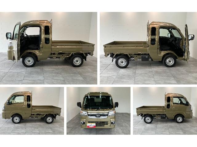 ハイゼットトラックジャンボエクストラ 4WD CVT 届出済未使用車衝突被害軽減ブレーキ スマアシ コーナーセンサー LEDヘッドライト オートライト スマートキー パワーウインドウ 電動格納式ミラー 荷台作業灯 パートタイム4WD デフロック 届出済未使用車(滋賀県)の中古車