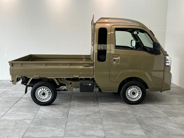 ハイゼットトラックジャンボエクストラ 4WD CVT 届出済未使用車衝突被害軽減ブレーキ スマアシ コーナーセンサー LEDヘッドライト オートライト スマートキー パワーウインドウ 電動格納式ミラー 荷台作業灯 パートタイム4WD デフロック 届出済未使用車(滋賀県)の中古車