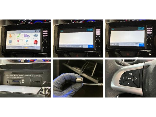タントカスタムＸ　ＳＡ　フルセグナビ　バックカメラ　スマートキー衝突被害軽減ブレーキ　フルセグナビ　Ｂｌｕｅｔｏｏｔｈ　ＤＶＤ再生　ＵＳＢ　バックカメラ　左側電動スライドドア　ＬＥＤ　オートライト　オートエアコン　電動格納式ミラー　スマートキー　エコアイドル（滋賀県）の中古車