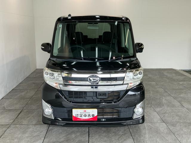 タントカスタムX SA 8型ナビ バックカメラ 左側電動スライド衝突被害軽減ブレーキ 8インチフルセグナビ Bluetooth DVD再生 USB 左側電動スライドドア LED オートライト オートエアコン 電動格納式ミラー スマートキー エコアイドル(滋賀県)の中古車
