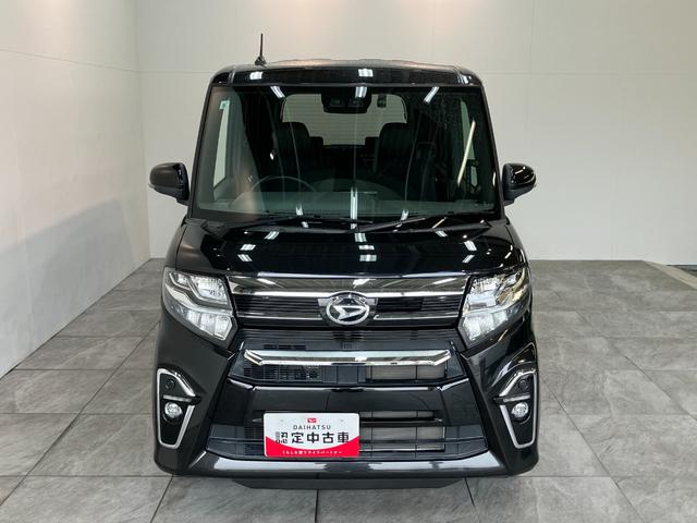 タントカスタムＲＳ　ターボ　９型ナビ　バックカメラ　前後ドラレコ衝突被害軽減ブレーキ　コーナーセンサー　９型フルセグナビ　Ｂｌｕｅｔｏｏｔｈ　ＤＶＤ再生　ＵＳＢ　バックカメラ　前後ドラレコ　ＥＴＣ　両側電動スライドドア　ＬＥＤ　スマートキー　タイヤ４本新品交換済（滋賀県）の中古車